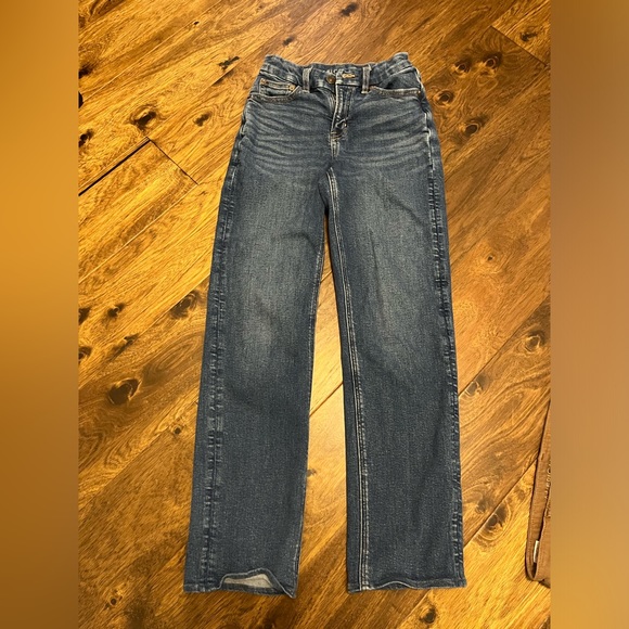 American Eagle Straight Jeans 000 - Picture 1 of 1